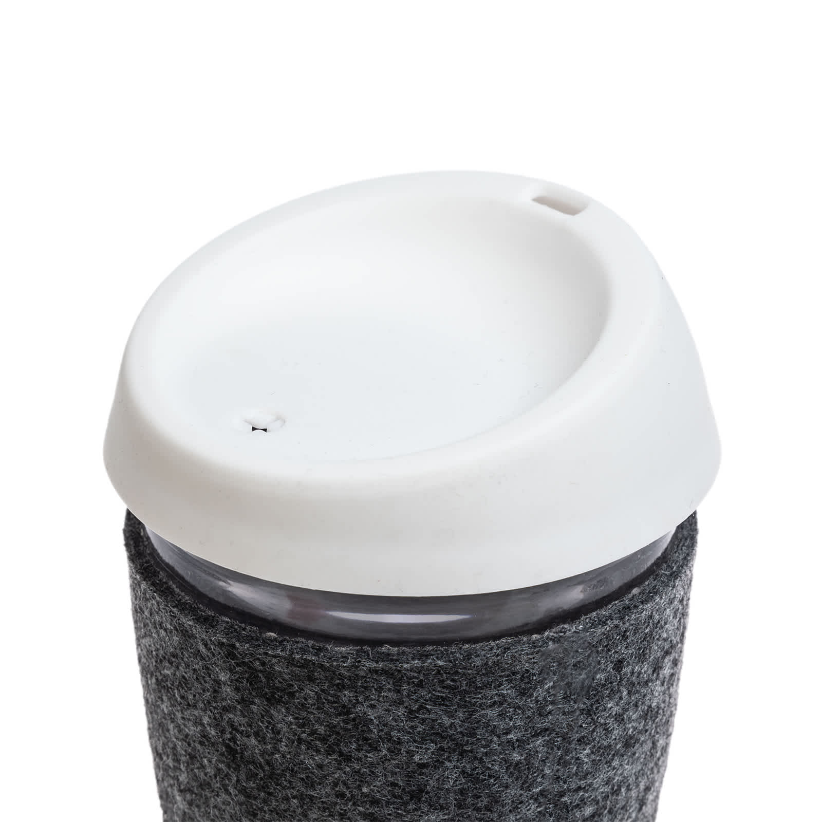 Vienna Coffee Cup / Silicone Lid / RPET Band [2-LL0450]