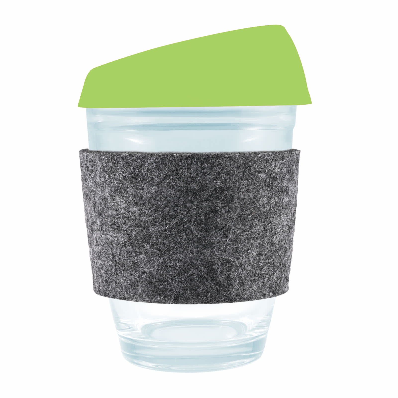 Vienna Coffee Cup / Silicone Lid / RPET Band [2-LL0450]