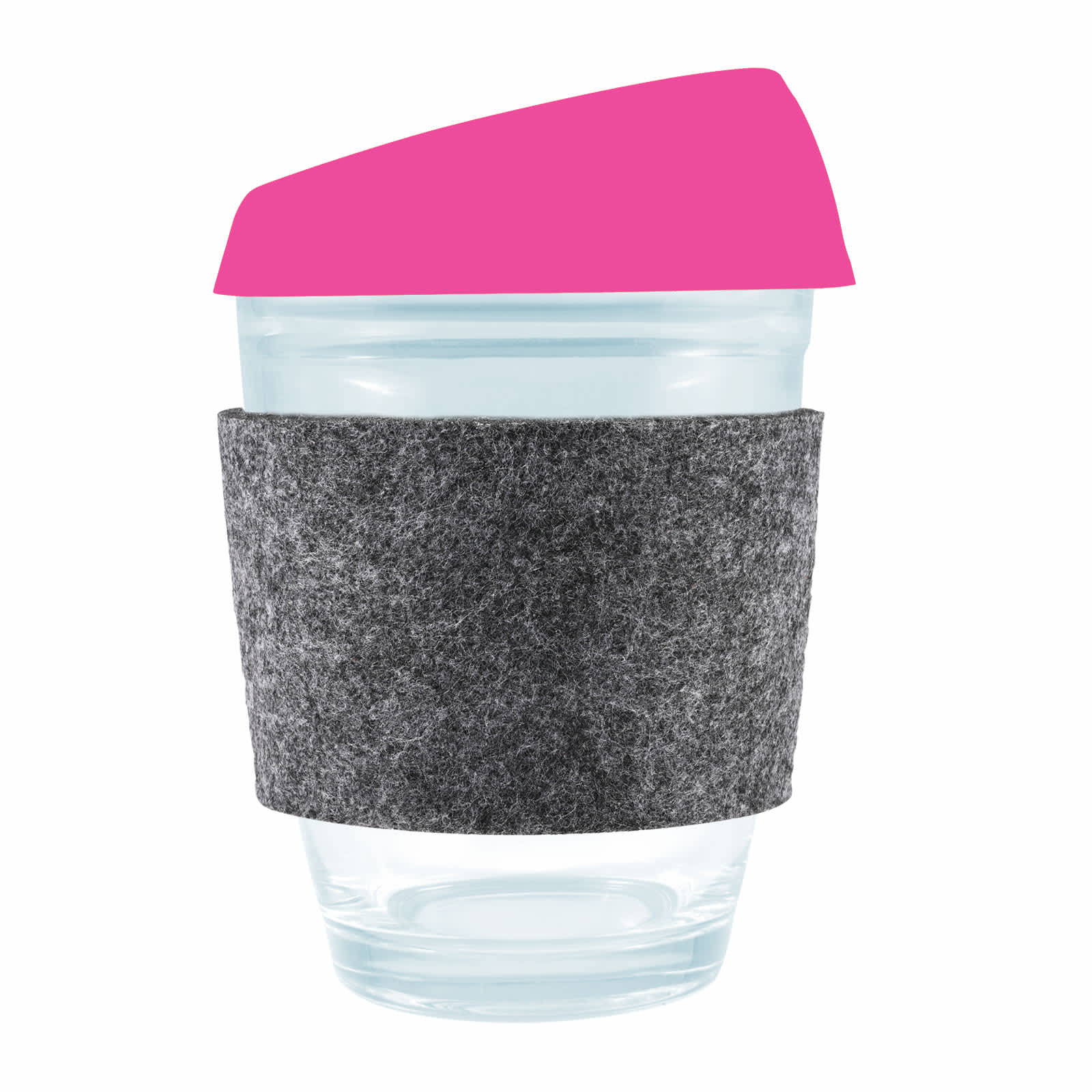 Vienna Coffee Cup / Silicone Lid / RPET Band [2-LL0450]