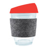 Vienna Coffee Cup / Silicone Lid / RPET Band [2-LL0450]