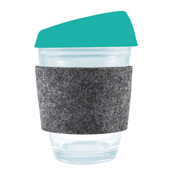 Vienna Coffee Cup / Silicone Lid / RPET Band [2-LL0450]