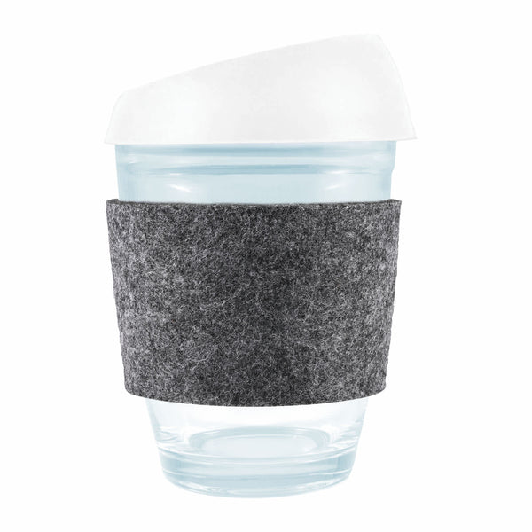 Vienna Coffee Cup / Silicone Lid / RPET Band [2-LL0450]