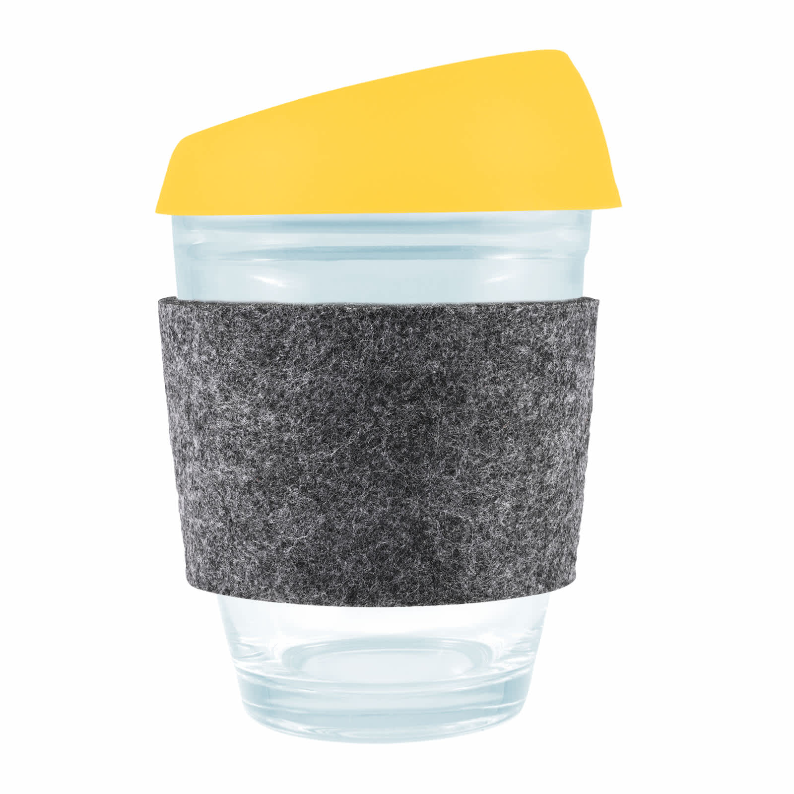 Vienna Coffee Cup / Silicone Lid / RPET Band [2-LL0450]