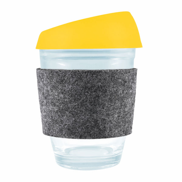 Vienna Coffee Cup / Silicone Lid / RPET Band [2-LL0450]