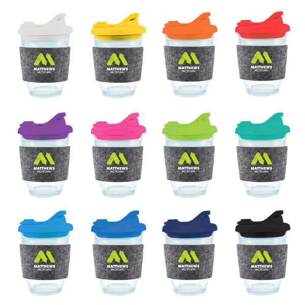 Vienna Coffee Cup / Snap Lid / RPET Band [2-LL0451]