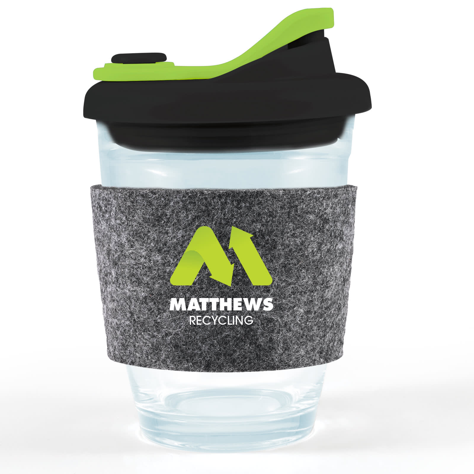 Vienna Coffee Cup / Snap Lid / RPET Band [2-LL0451]