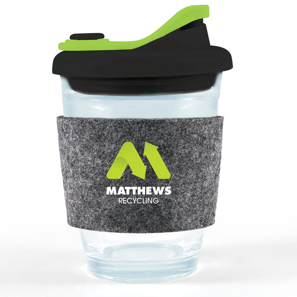 Vienna Coffee Cup / Snap Lid / RPET Band [2-LL0451]