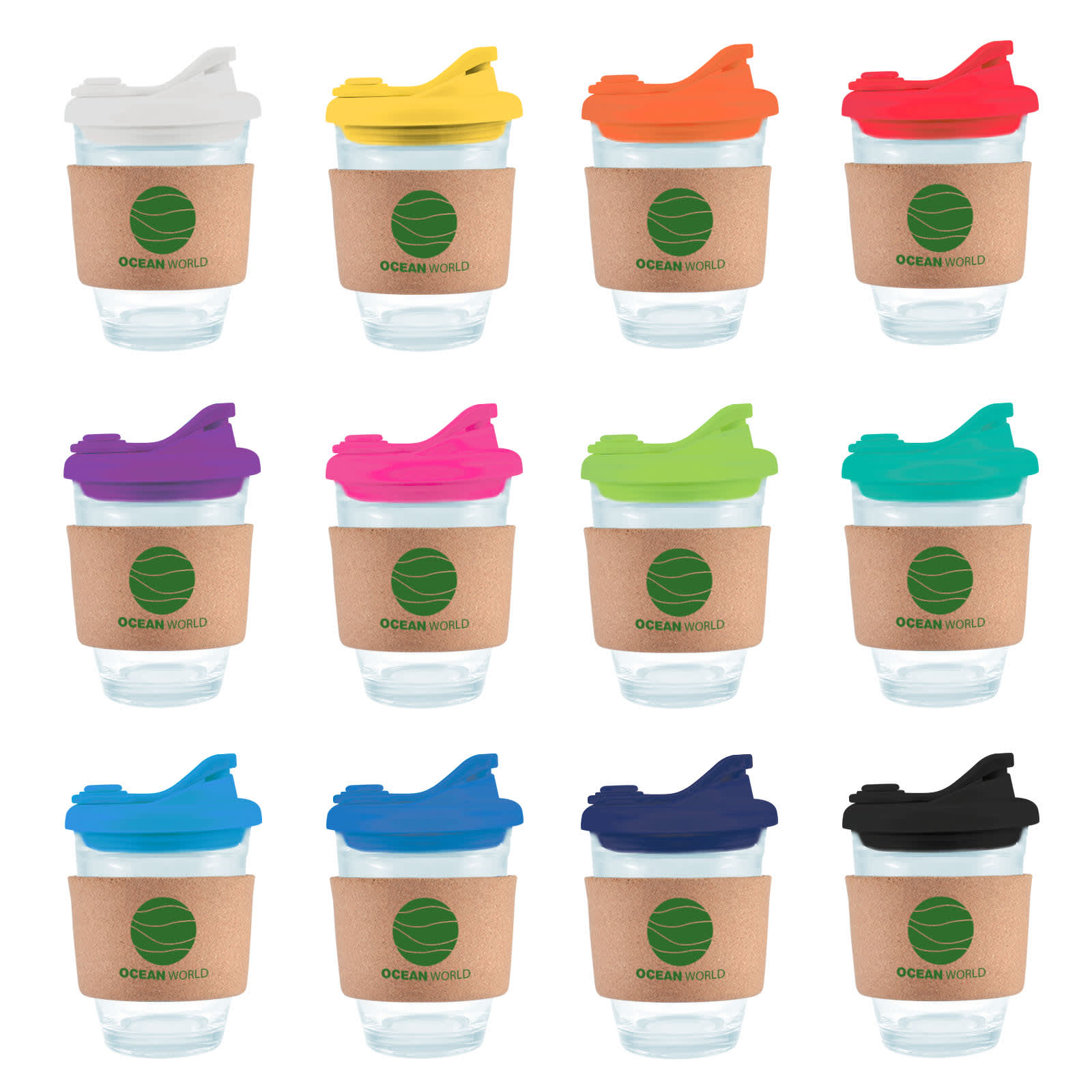 Vienna Coffee Cup / Snap Lid / Cork Band [2-LL0461]