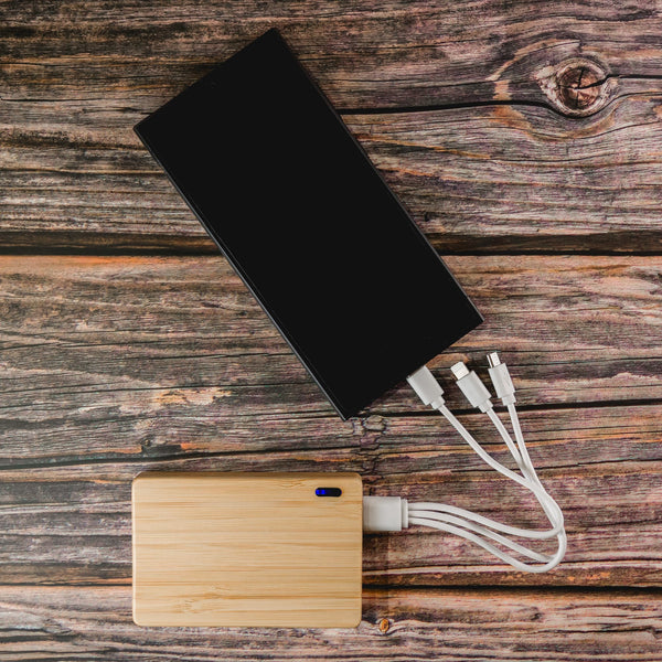Viper 5000mAh Bamboo Power Bank [2-LL0596]