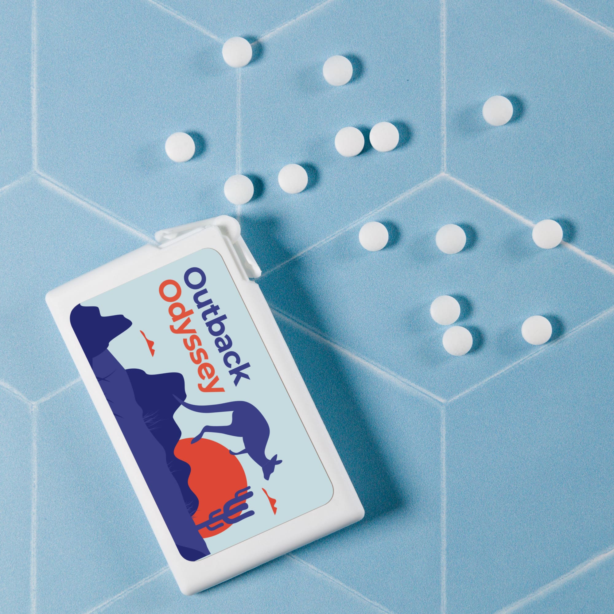 Rectangular Sugar Free Breath Mints [2-LL077]