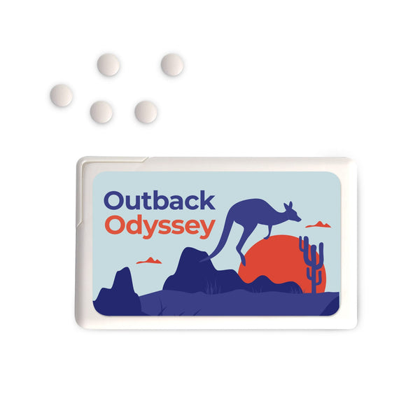 Rectangular Sugar Free Breath Mints [2-LL077]