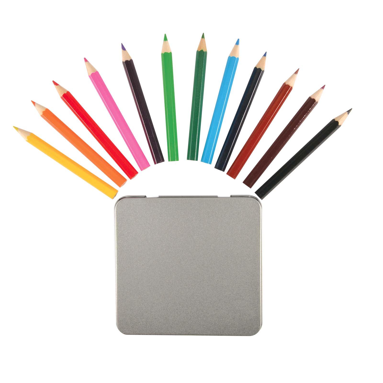 Doodle 12 Pencils in Tin [2-LL1295]
