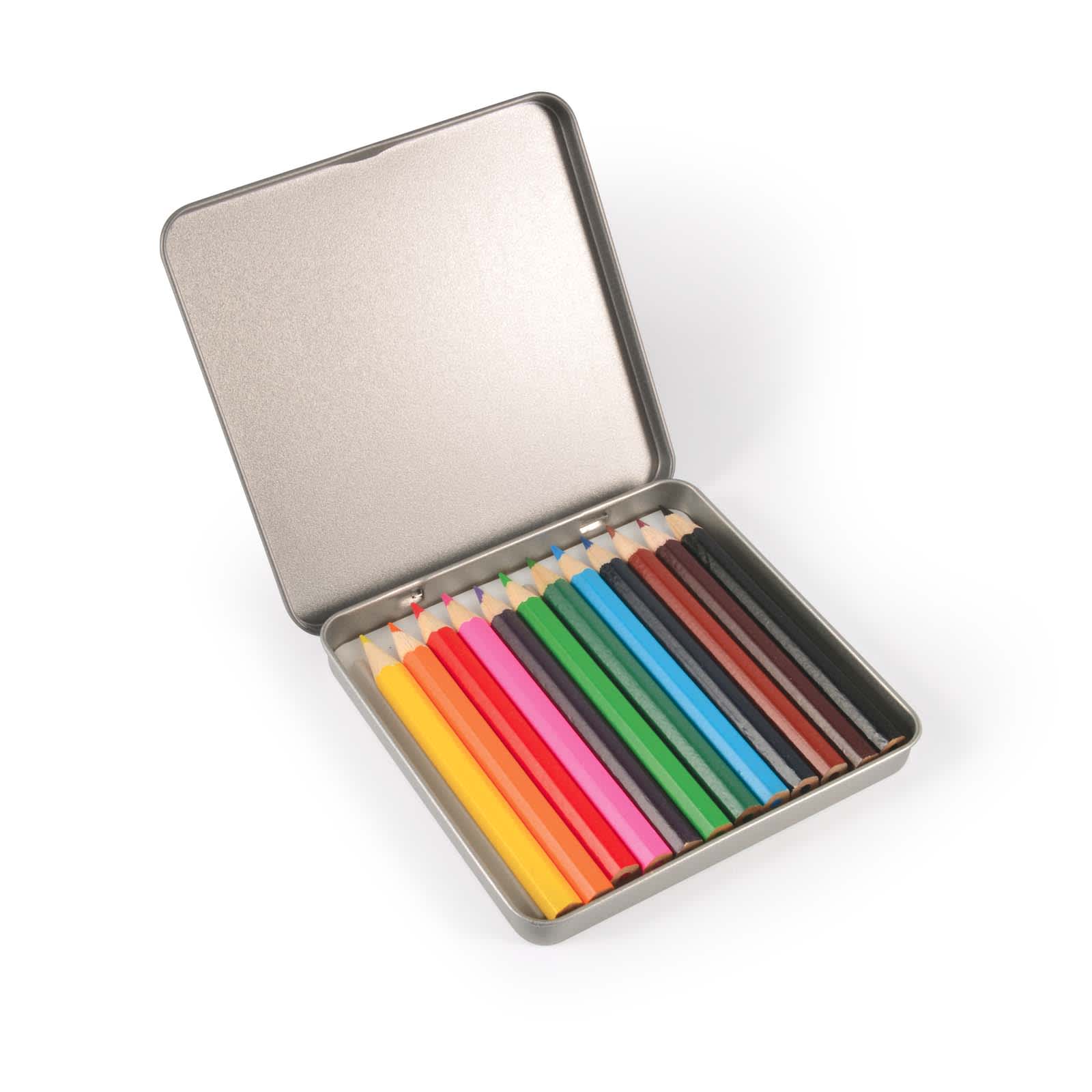 Doodle 12 Pencils in Tin [2-LL1295]