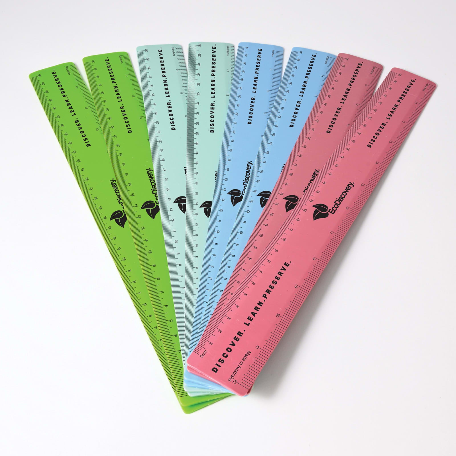 Recycled Plastic Ruler 30cm [2-LL13]