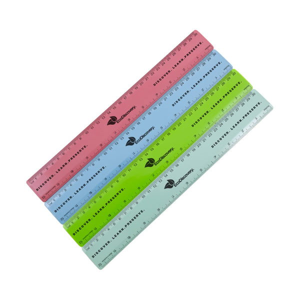 Recycled Plastic Ruler 30cm [2-LL13]