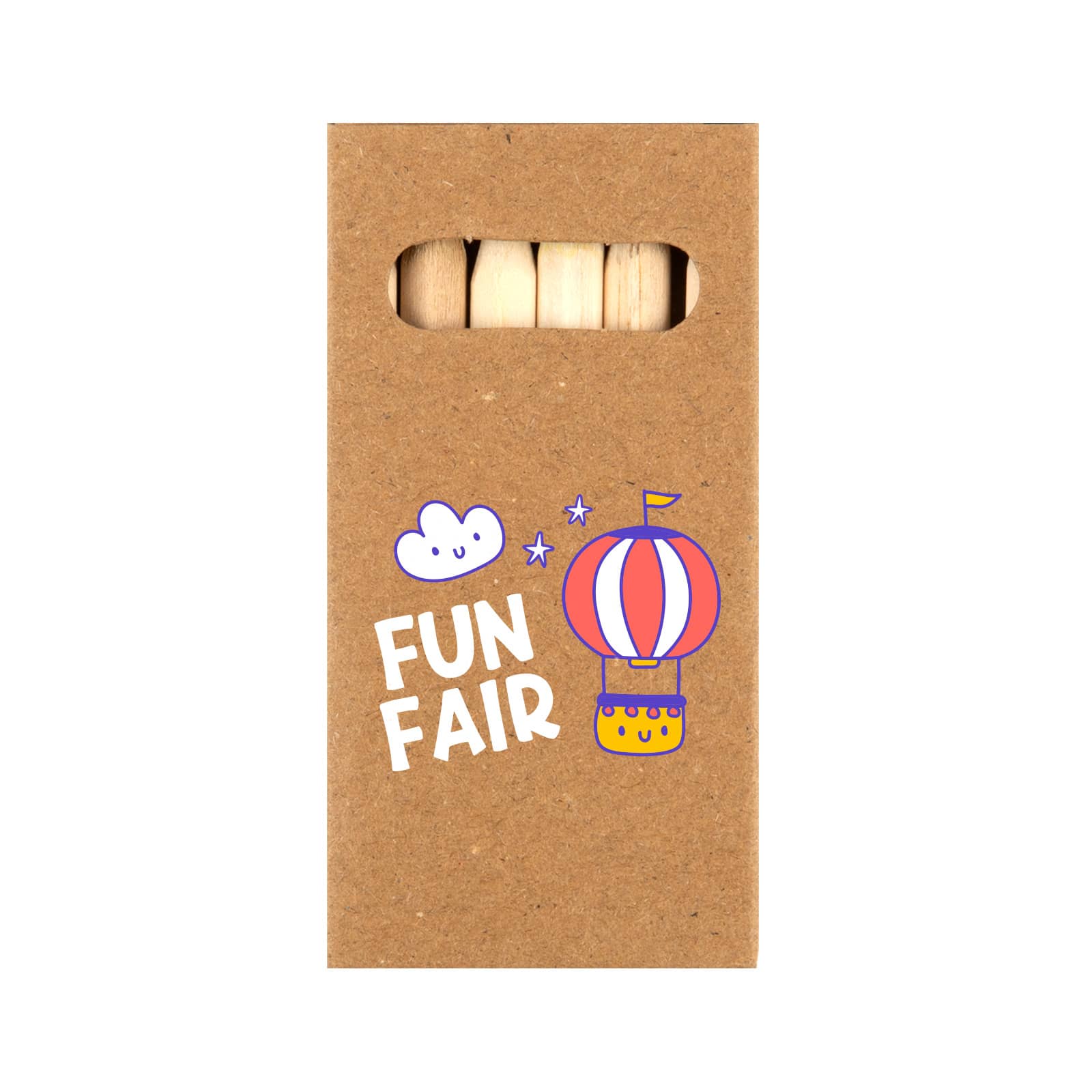 Colouring Short Handle Cotton Bag  Pencils [2-LL5523]