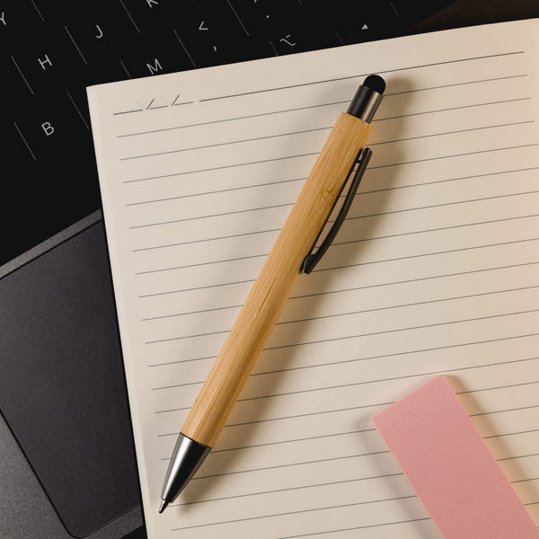 Aspen Bamboo Pen / Stylus [2-LL2035]