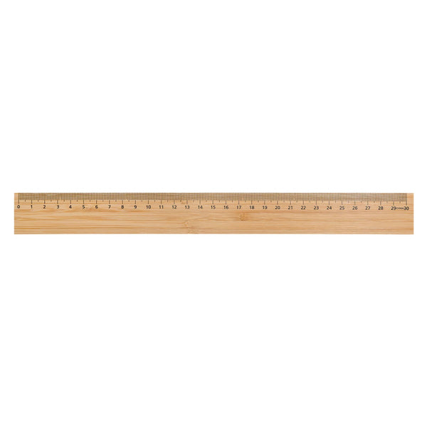 Bamboo 30cm Ruler [2-LL2328]