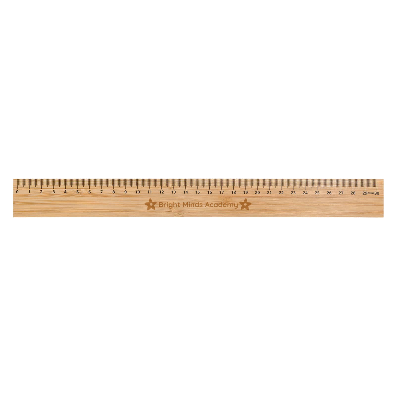 Bamboo 30cm Ruler [2-LL2328]