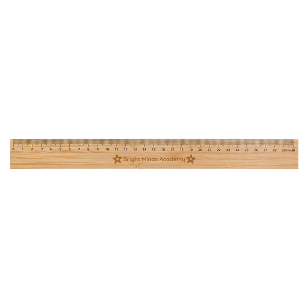Bamboo 30cm Ruler [2-LL2328]