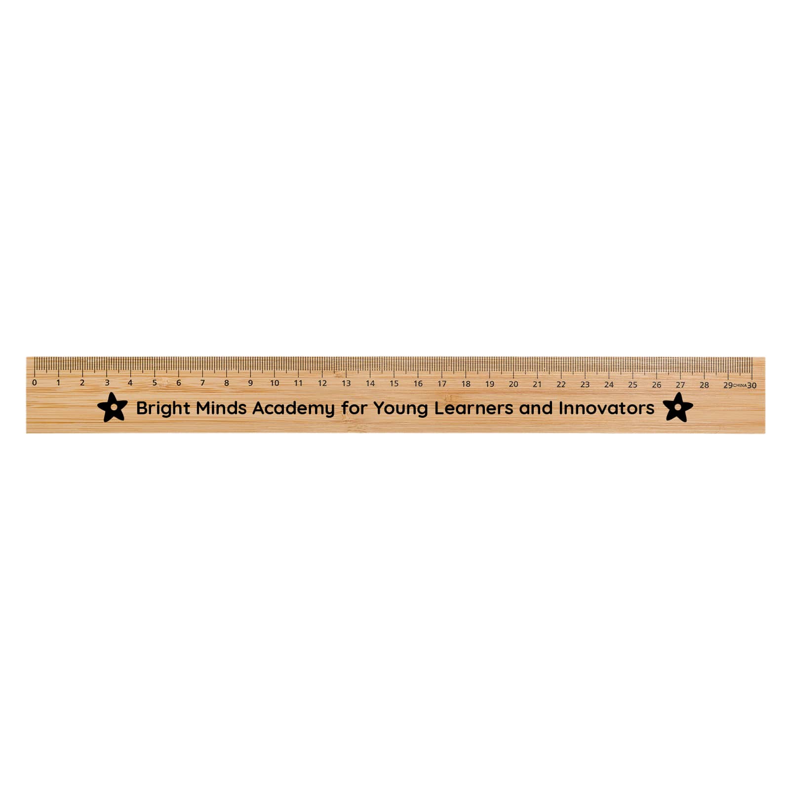Bamboo 30cm Ruler [2-LL2328]