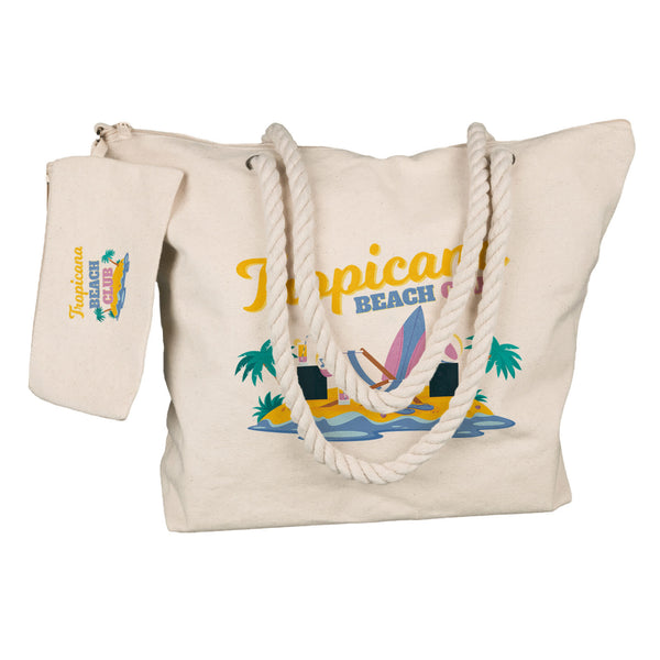 Ariel Canvas Tote Bag [2-LL2361]