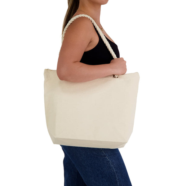 Ariel Canvas Tote Bag [2-LL2361]