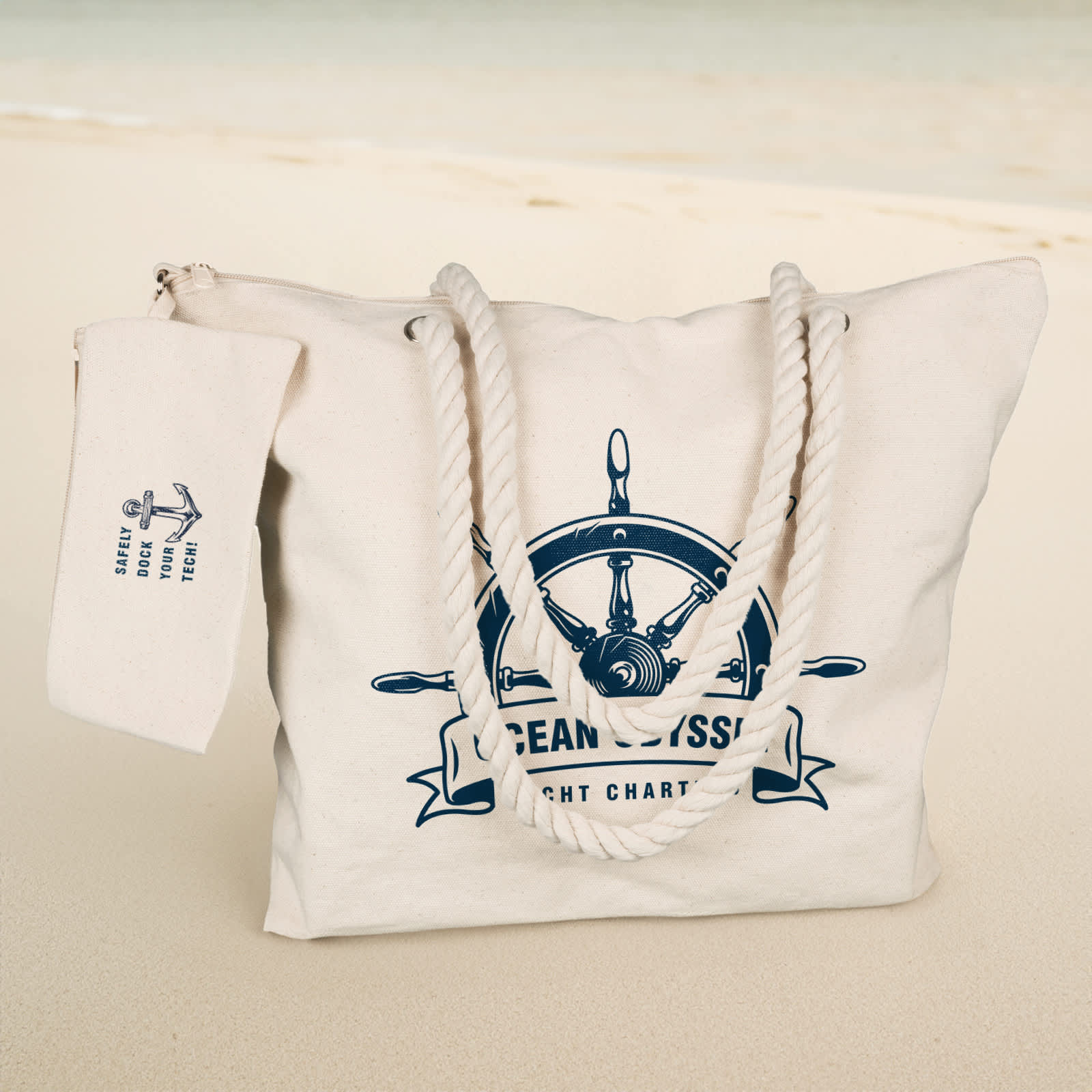 Ariel Canvas Tote Bag [2-LL2361]
