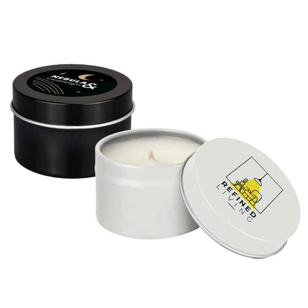 Petite Candle in Tin [2-LL3031]
