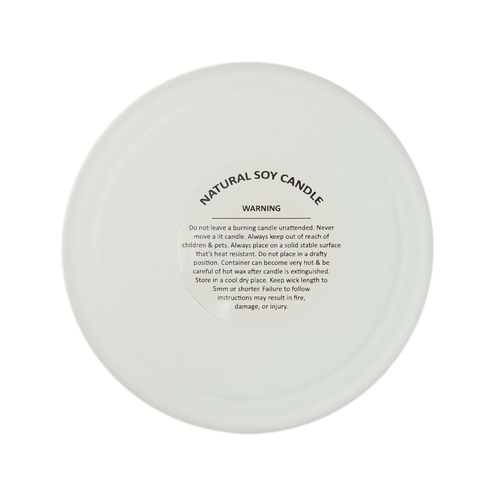 Gleam Glass Candle  Large [2-LL3035]