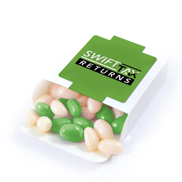 Corporate Colour Jelly Beans in 50g Box [2-LL31476]
