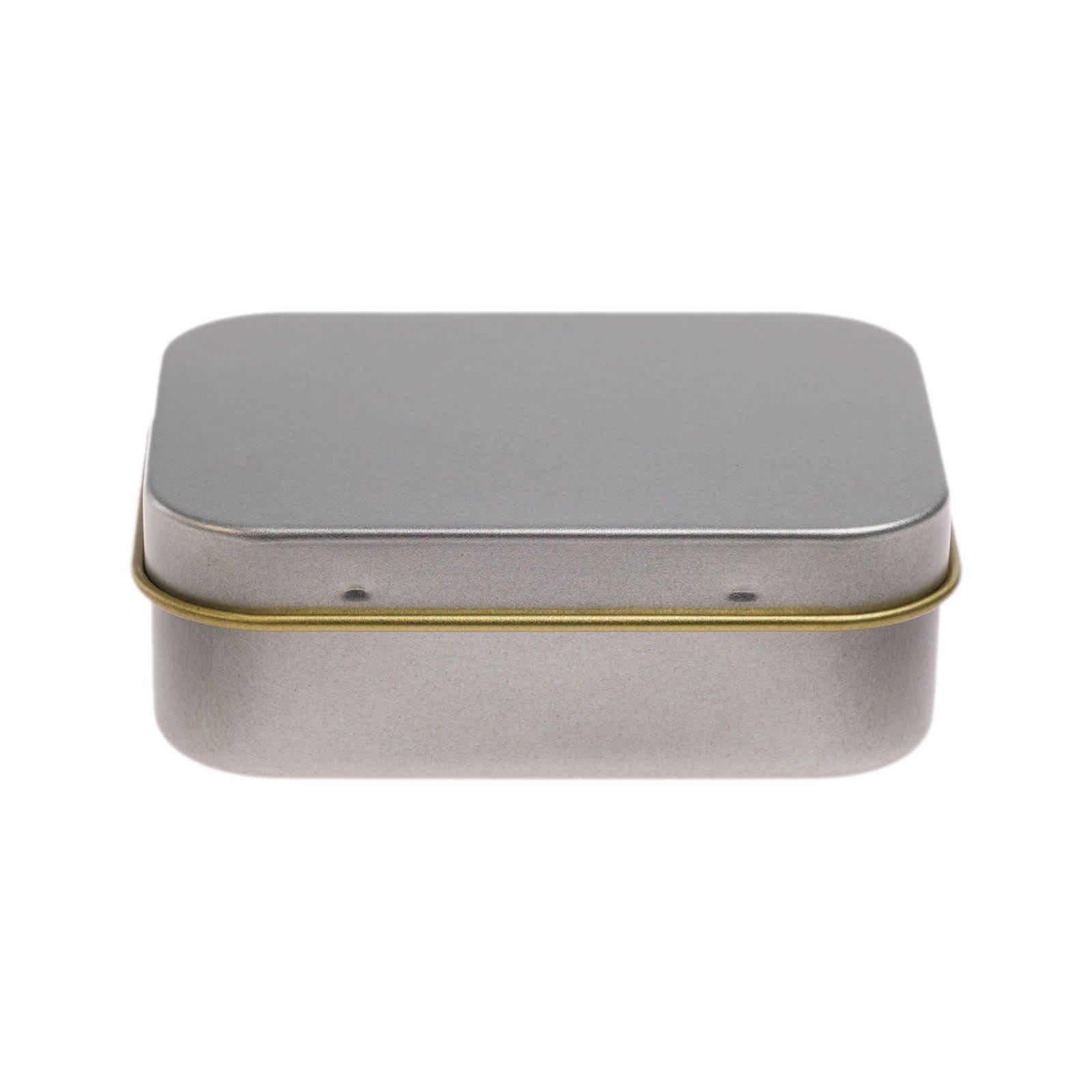 Silver Rectangular Tin [2-LL321]