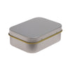Silver Rectangular Tin [2-LL321]