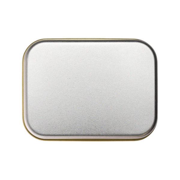 Silver Rectangular Tin [2-LL321]