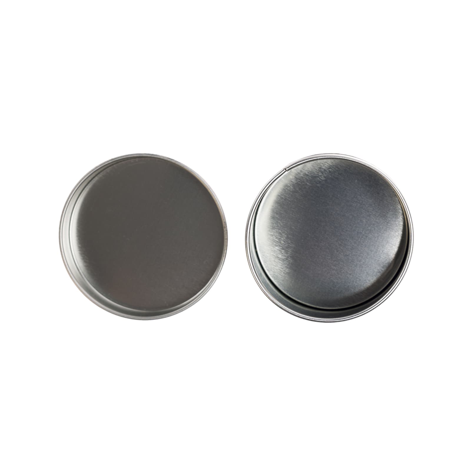Silver Round Tin [2-LL340]
