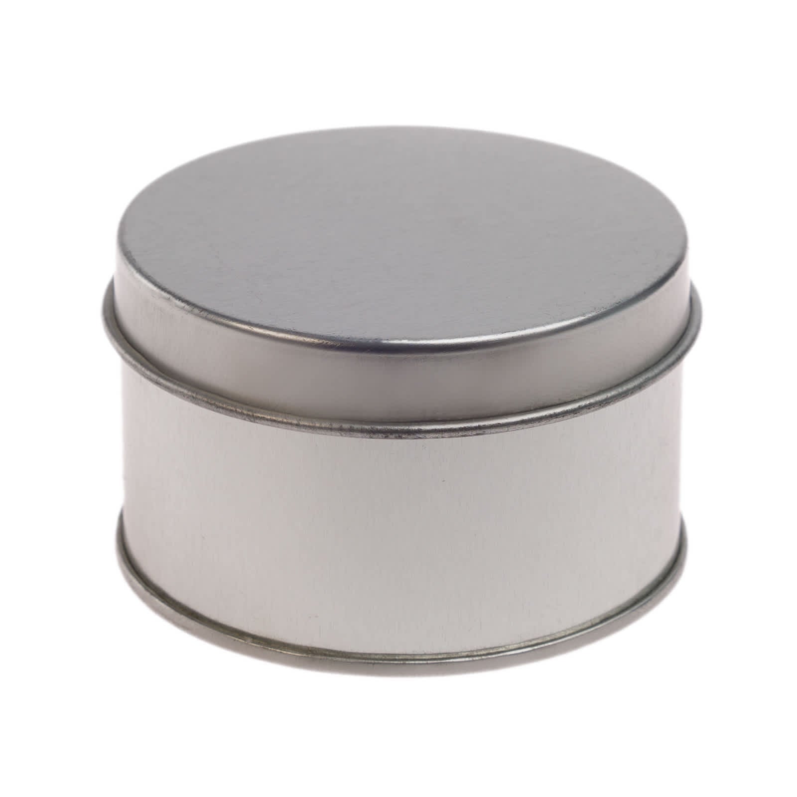 Silver Round Tin [2-LL340]