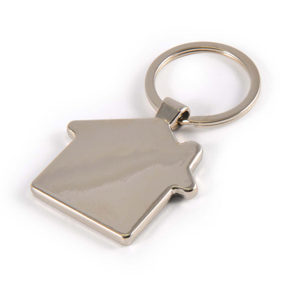 House Bamboo Zinc Keytag [2-LL3522]