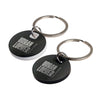 Circle Stainless Steel Keytag [2-LL3529]