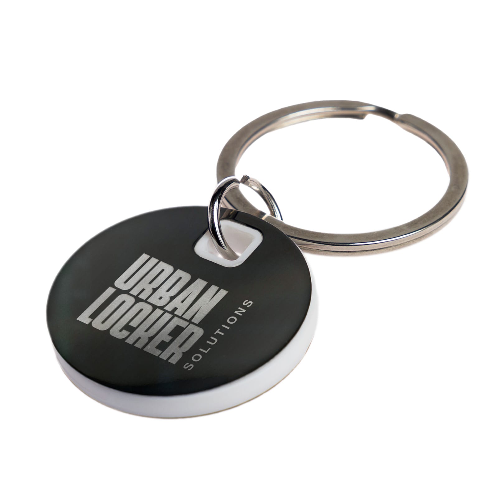 Circle Stainless Steel Keytag [2-LL3529]