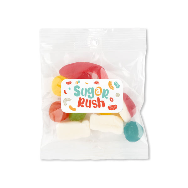 Assorted Jelly Party Mix in 50 Gram Cello Bag [2-LL420]