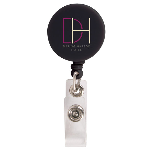 Corfu Retractable Name Badge Holder [2-LL451]