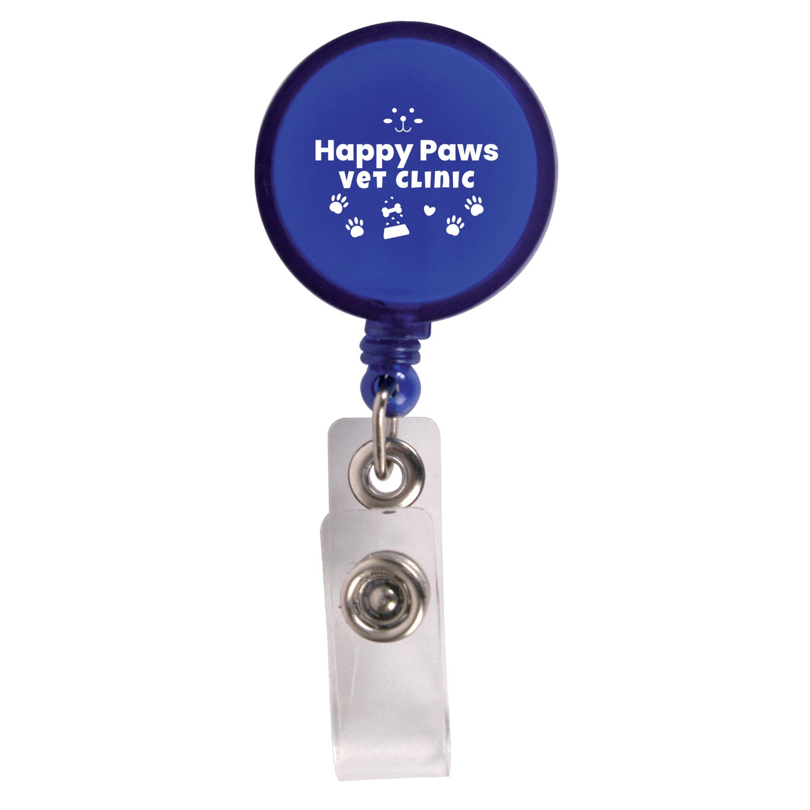 Corfu Retractable Name Badge Holder [2-LL451]