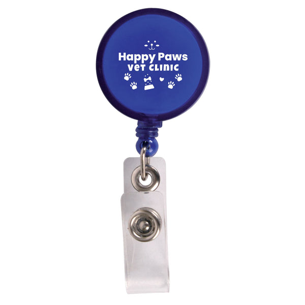 Corfu Retractable Name Badge Holder [2-LL451]