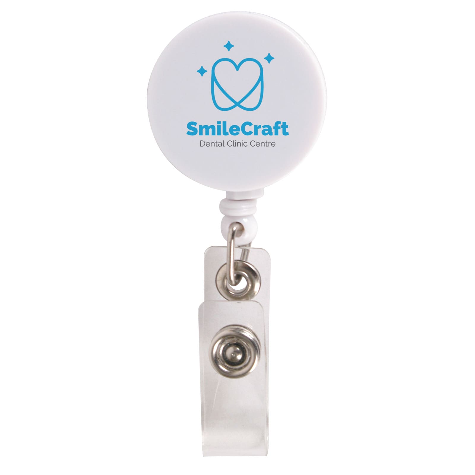Corfu Retractable Name Badge Holder [2-LL451]