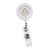 Retractable Badge Holder Wheat Straw [2-LL452]