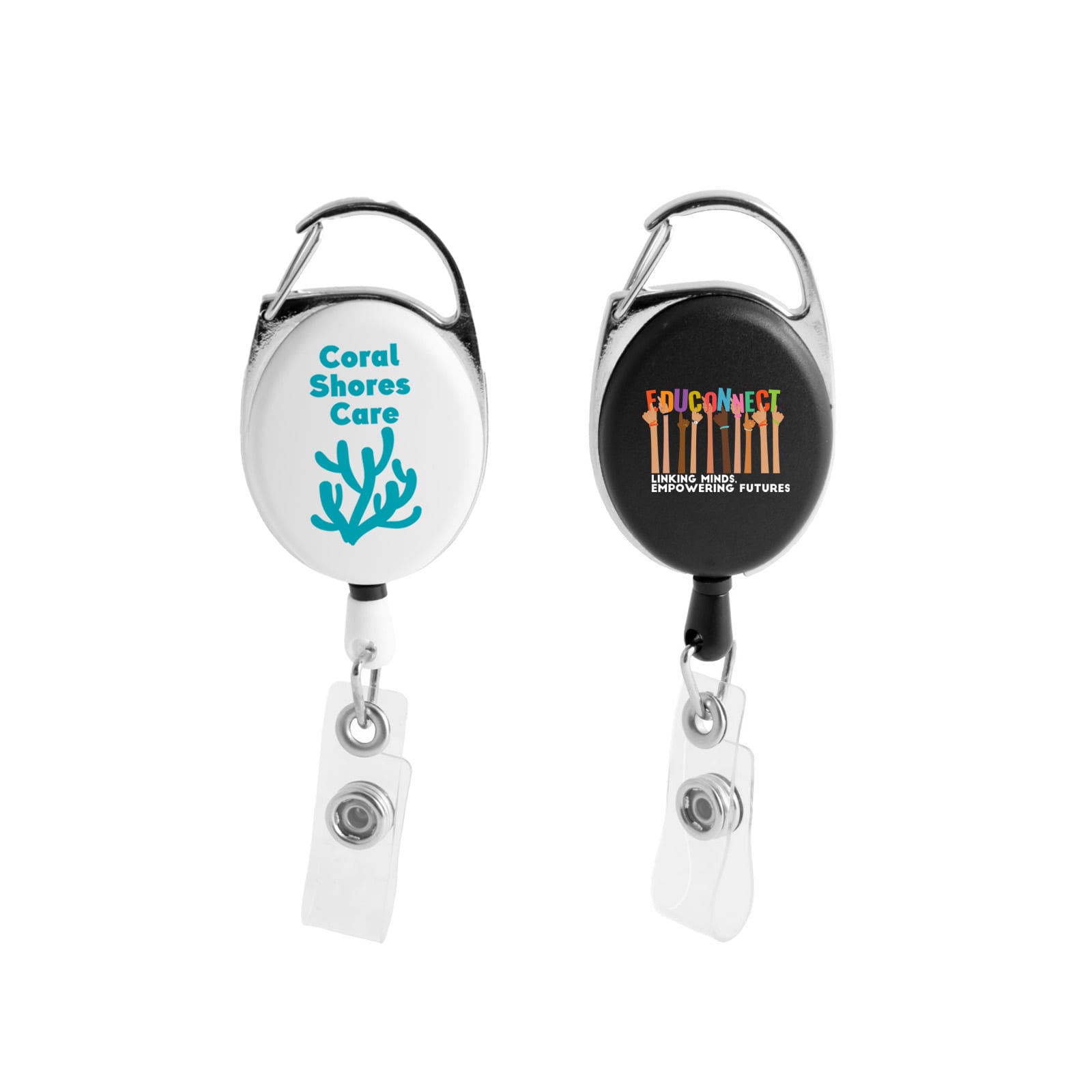 Premium Retractable ID Badge Holder [2-LL454]