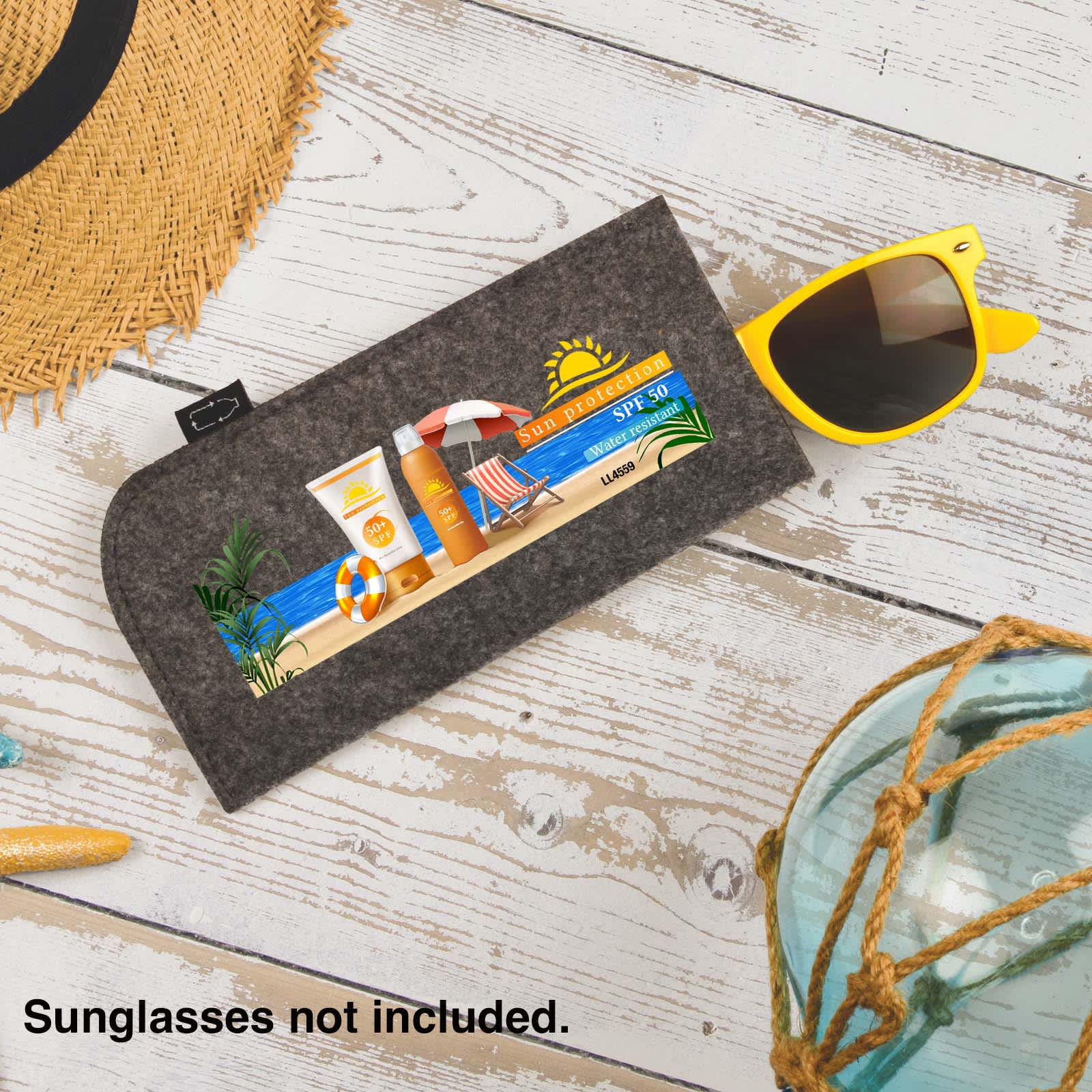 Montana RPET Felt Sunglass Pouch [2-LL4559]