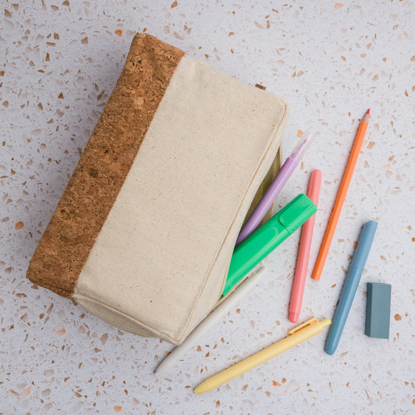 Corsica Calico / Cork Utility Case [2-LL4632]