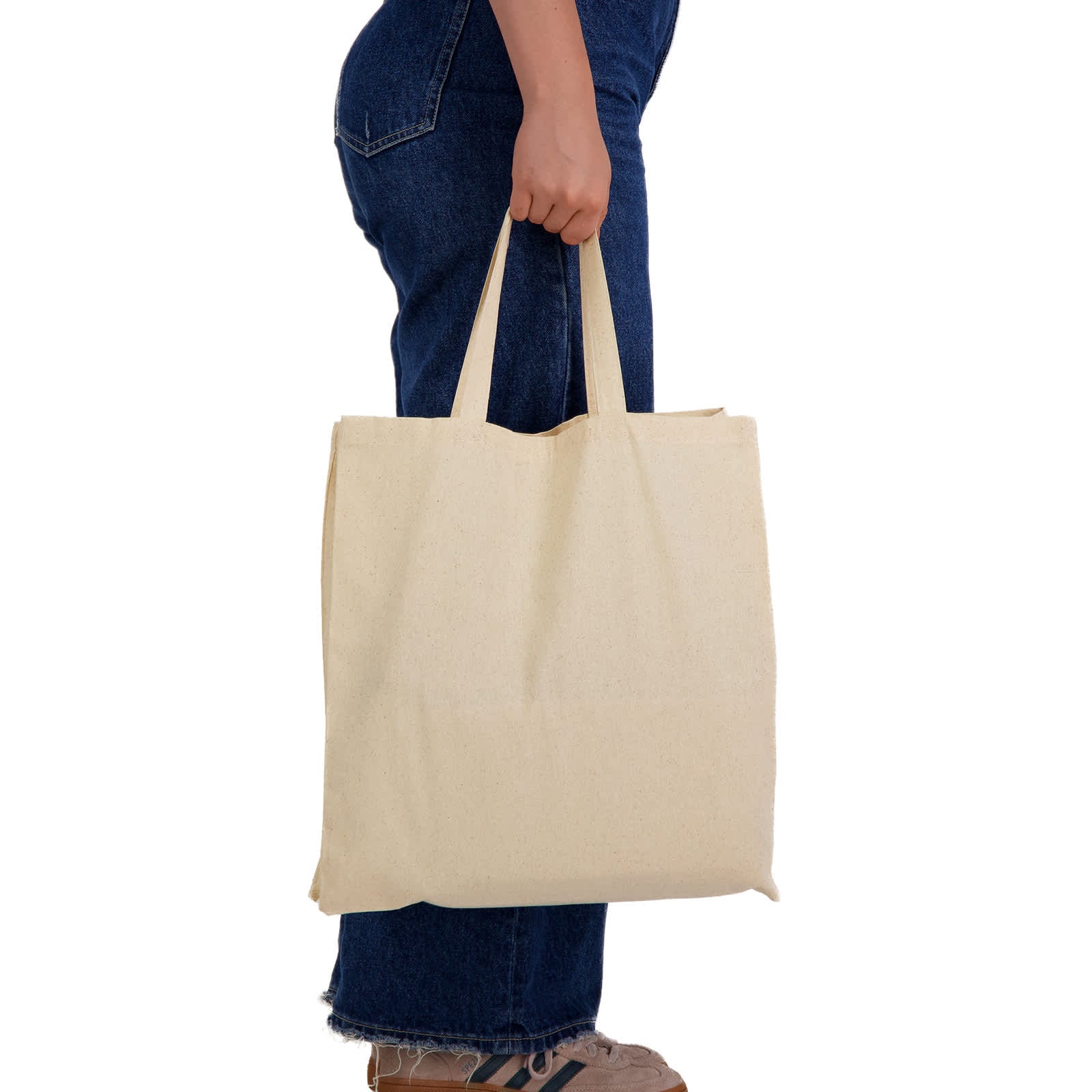 Supa Shopper Short Handle Calico Bag [2-LL503]