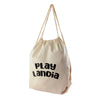 Calico Drawstring Library Backpack [2-LL506]
